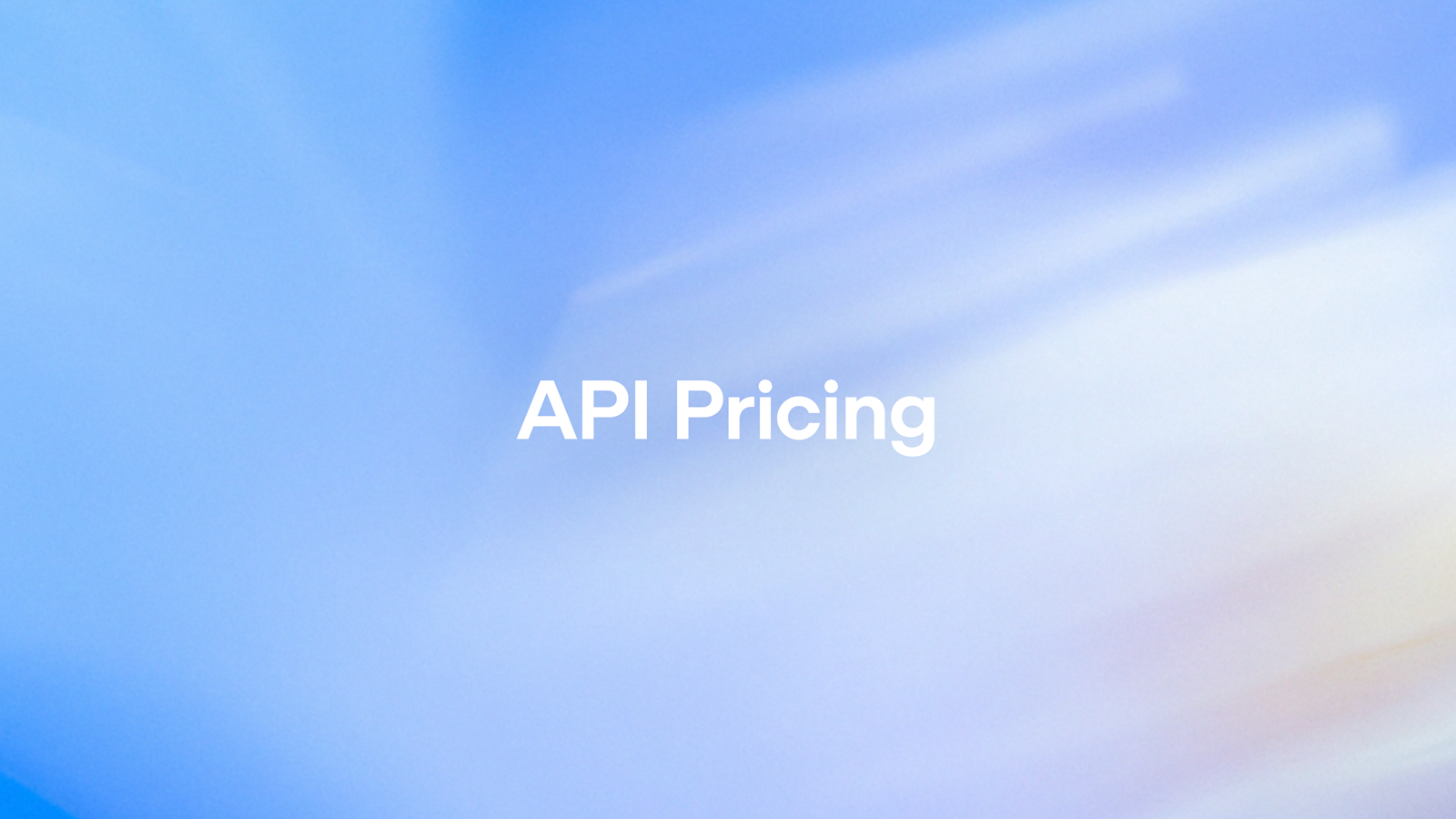 OpenAI - API Pricing preview